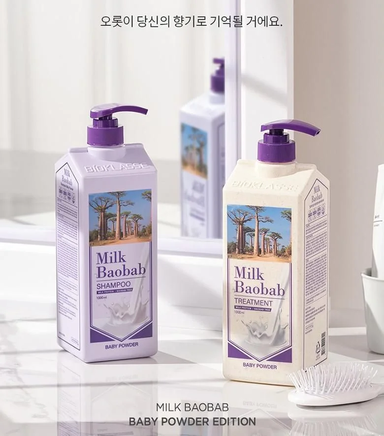 Milk Baobab Treatment Baby Powder 500ml 1000ml - EmpressKorea