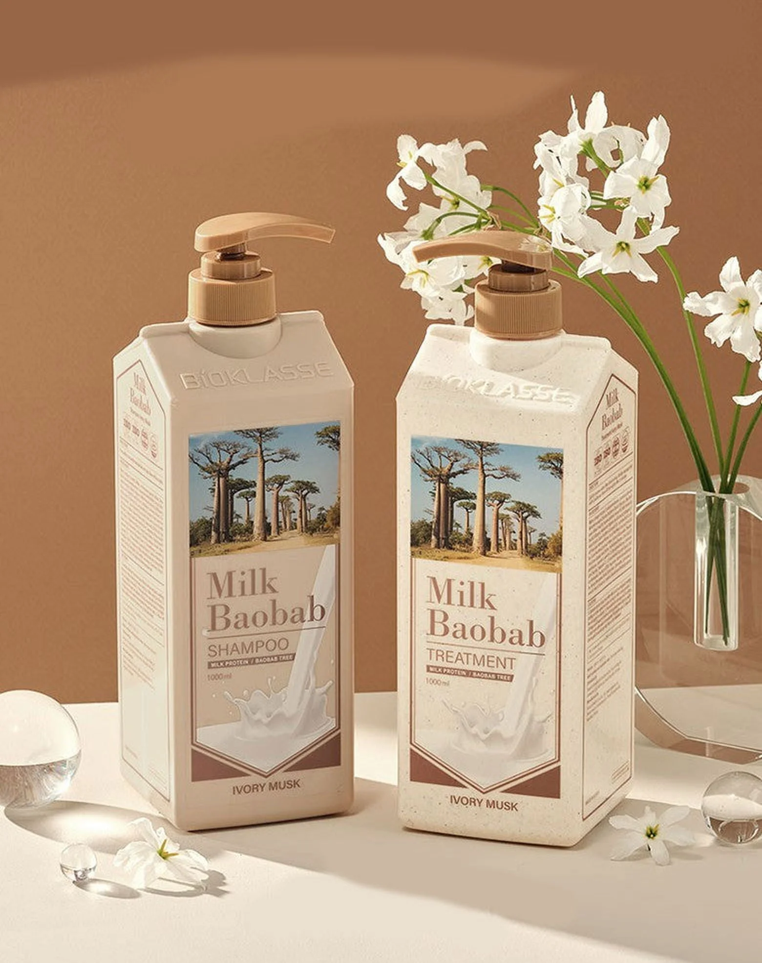 Milk Baobab Treatment Ivory Musk 1000ml - EmpressKorea
