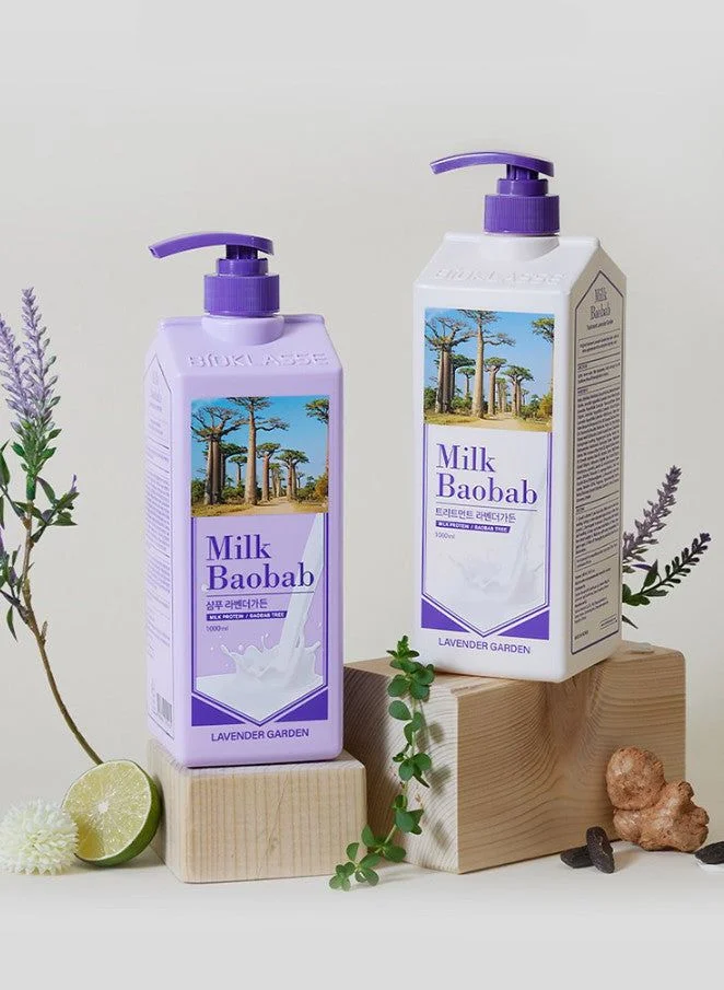 Milk Baobab Treatment Lavender Garden 1000ml - EmpressKorea