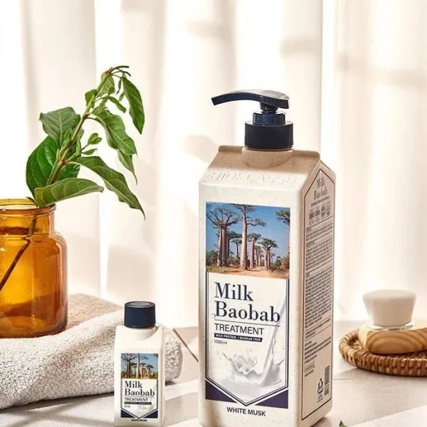 Milk Baobab Treatment White Musk 500ml 1000ml - EmpressKorea