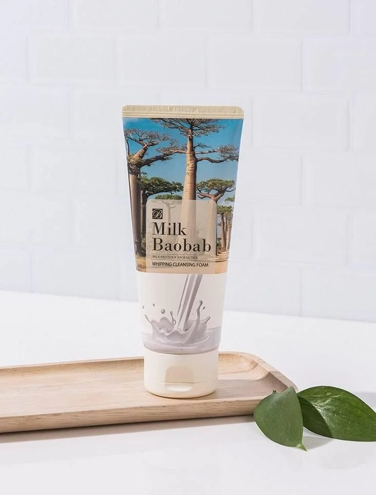 Milk Baobab Whipping Cleansing Foam 120ml - EmpressKorea