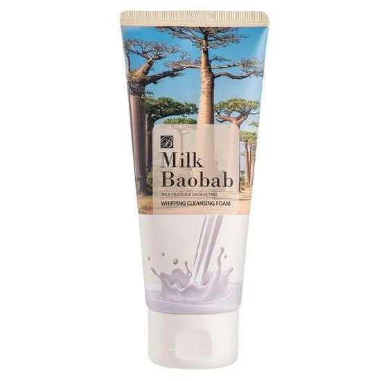 Milk Baobab Whipping Cleansing Foam 120ml - EmpressKorea