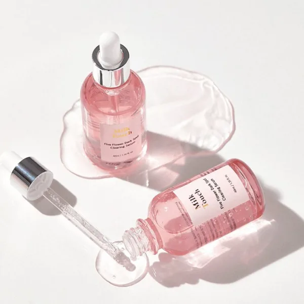 Milk Touch FIVE FLOWER DARK SPOT CLEARING SERUM 40ml, 60ml - EmpressKorea