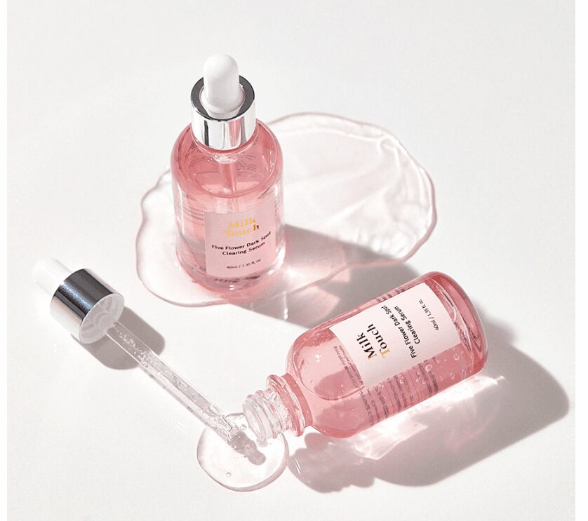 Milk Touch FIVE FLOWER DARK SPOT CLEARING SERUM 40ml, 60ml - EmpressKorea