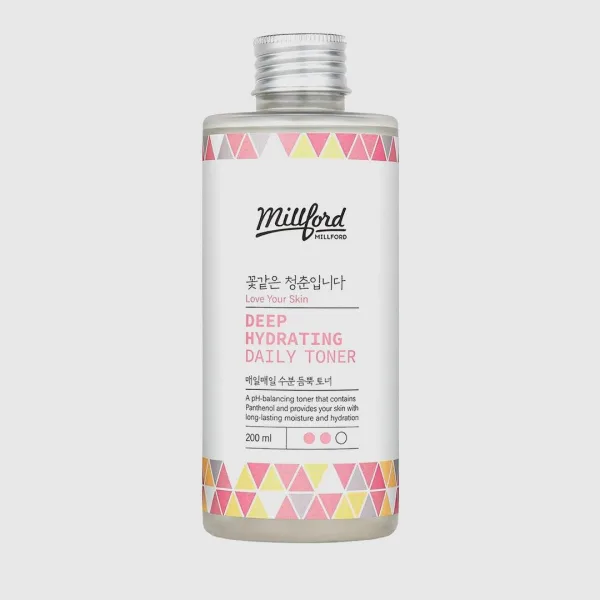 Millford Deep Hydrating Daily Toner 200ml - EmpressKorea
