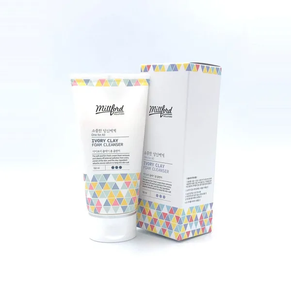 Millford Ivory Clay Foam Cleanser 150ml - EmpressKorea