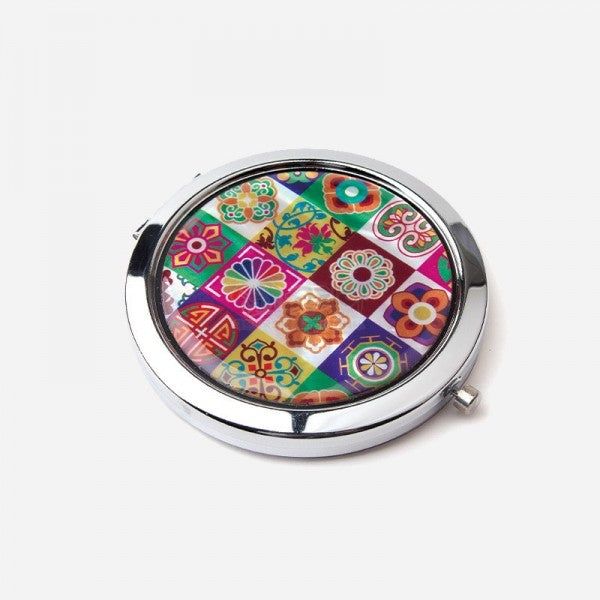 Mother-of-pearl Hand Mirror - Gungbo made in Korea - EmpressKorea