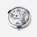 Mother-of-pearl Hand Mirror - Orchid made in Korea - EmpressKorea