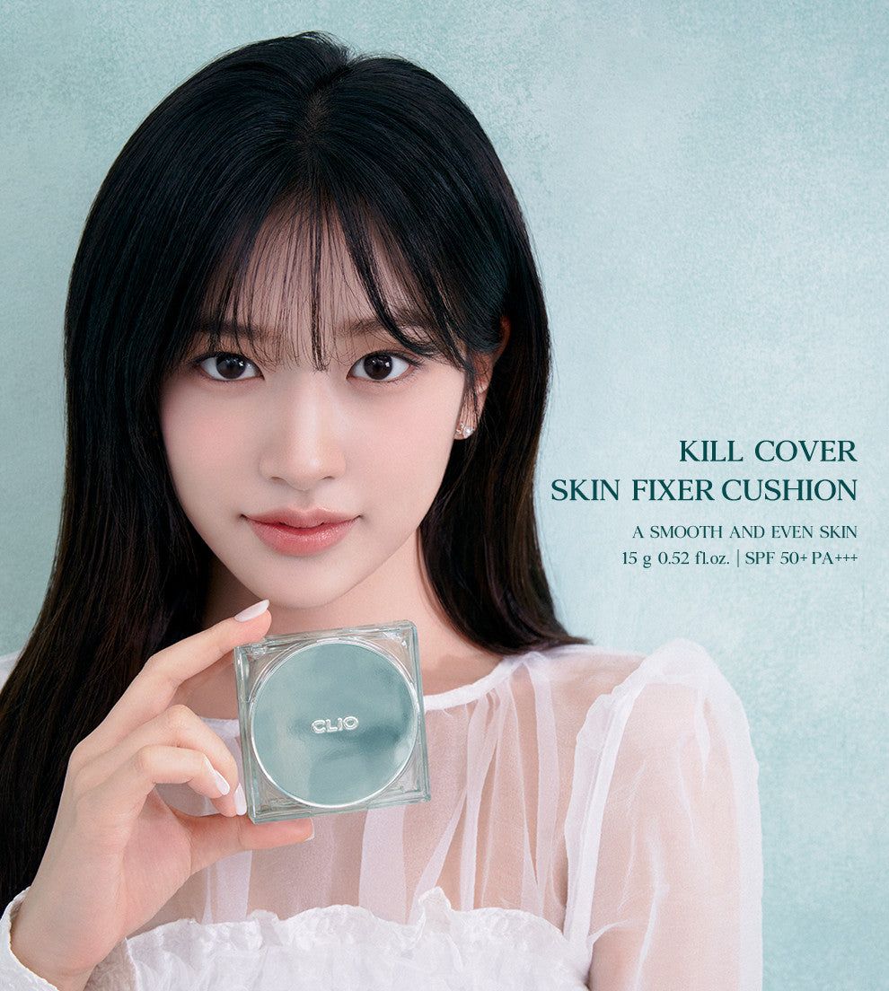 [NEW] CLIO Kill Cover Skin Fixer Cushion 15g with Refill - EmpressKorea
