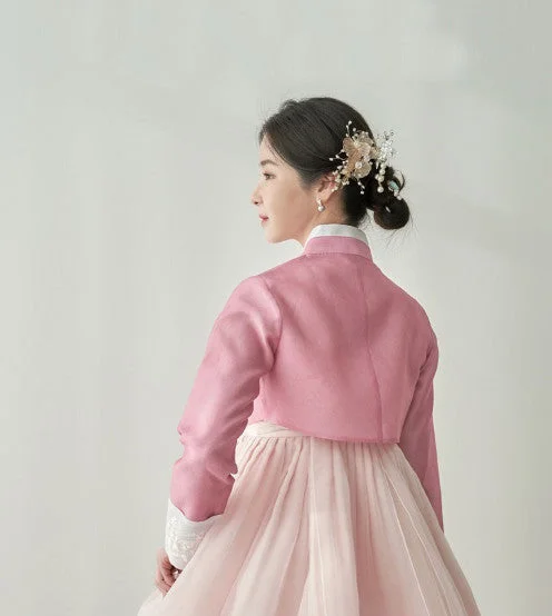 Minhanbok Greenbee No.384 Women's Hanbok - Image 2