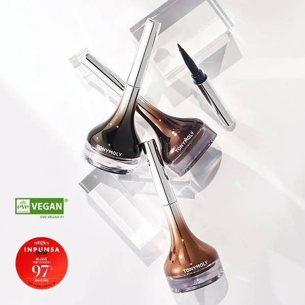 TONYMOLY Back Gel Eyeliner #02 Brown - EmpressKorea