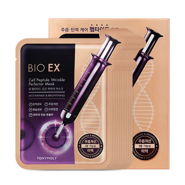 TONYMOLY Bio EX Cell Peptide Mask Set 30g*10sheets - EmpressKorea