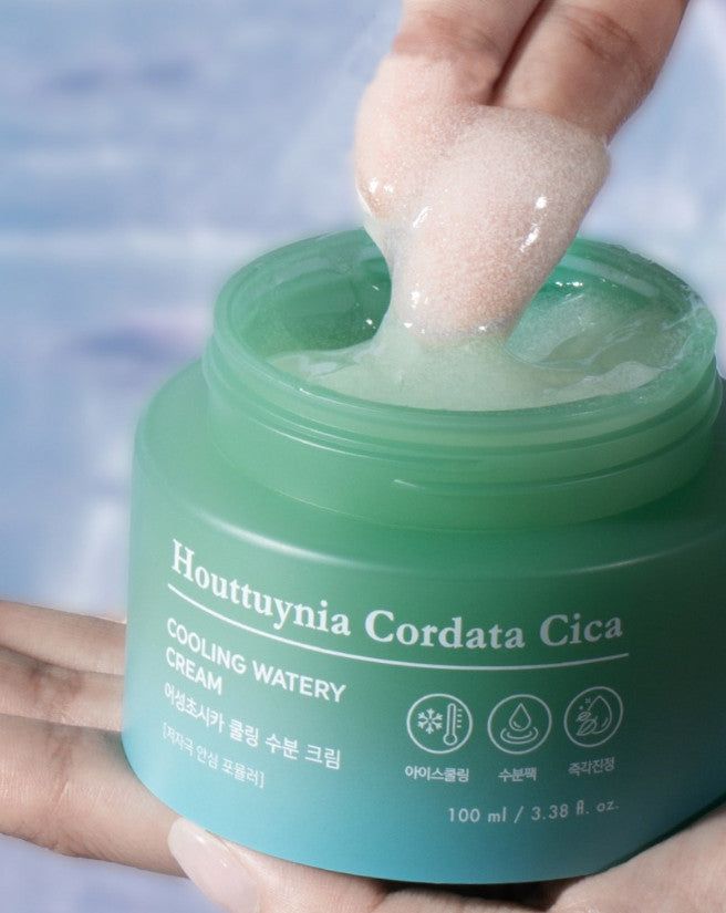 TONYMOLY Houttuynia Cordata Cica Cooling Moisture Cream 100ml - EmpressKorea