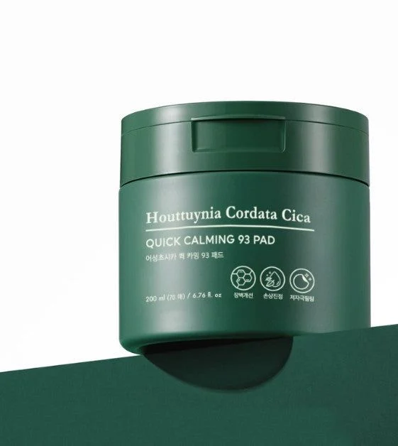 TONYMOLY Houttuynia Cordata Cica Quick Calming 93 Pad 200ml 70pads - EmpressKorea