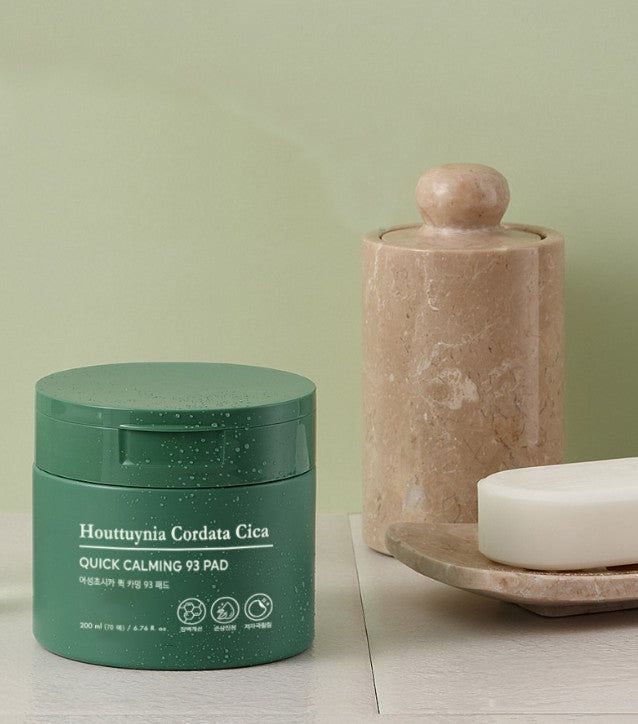 TONYMOLY Houttuynia Cordata Cica Quick Calming 93 Pad 200ml 70pads - EmpressKorea