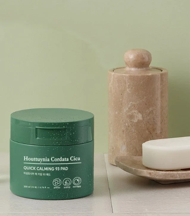 TONYMOLY Houttuynia Cordata Cica Quick Calming 93 Pad 200ml 70pads - EmpressKorea