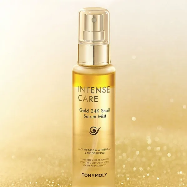 TONYMOLY Intense Care Gold 24K Snail Serum Mist 100ml - EmpressKorea