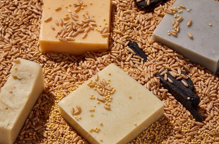 TOUN28 Solid Kitchen Dishwashing Bar S26 Organic Five Grains + Rice Moisturizing Cleaning 100g*2ea - EmpressKorea