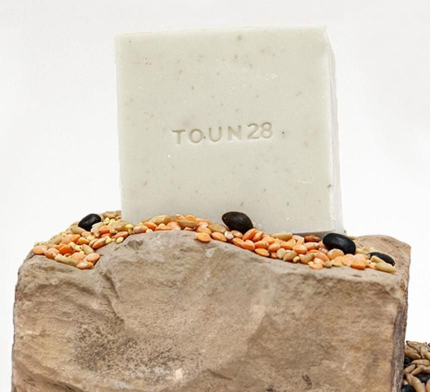 TOUN28 Solid Kitchen Dishwashing Bar S26 Organic Five Grains + Rice Moisturizing Cleaning 100g*2ea - EmpressKorea