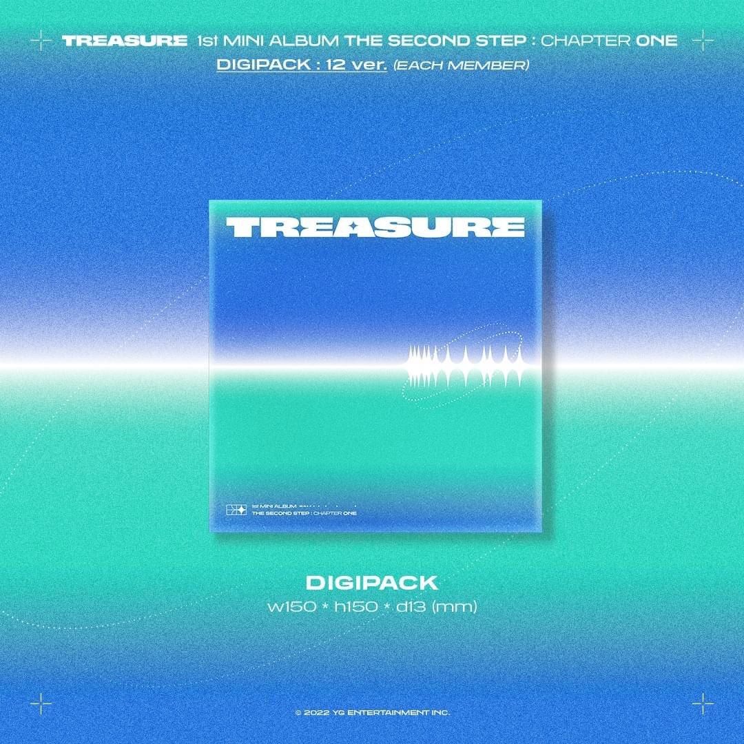 TREASURE - 1st Mini Album - The Second Step: Chapter One (Digipack Ver.) - EmpressKorea