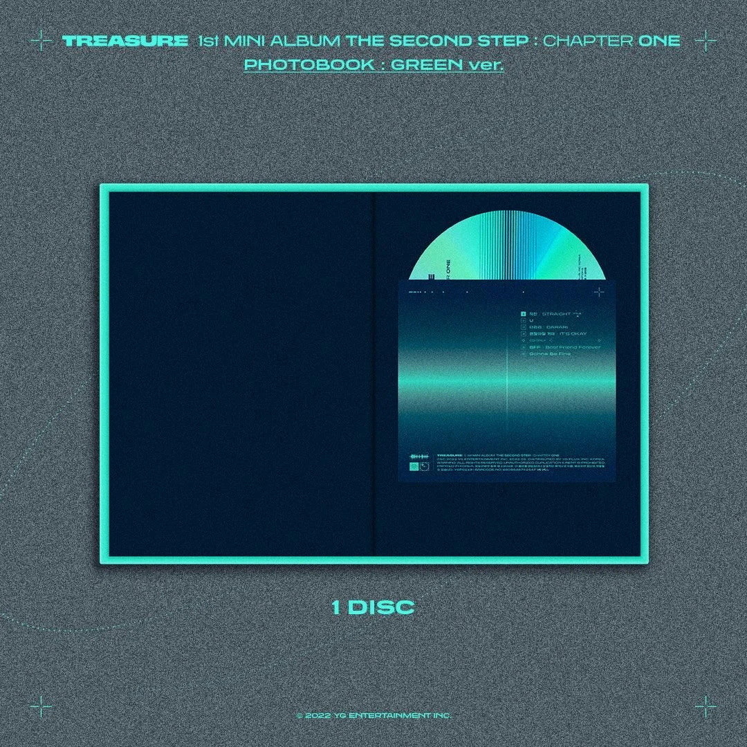 TREASURE - 1st Mini Album - The Second Step: Chapter One (Photobook Ver.) - EmpressKorea