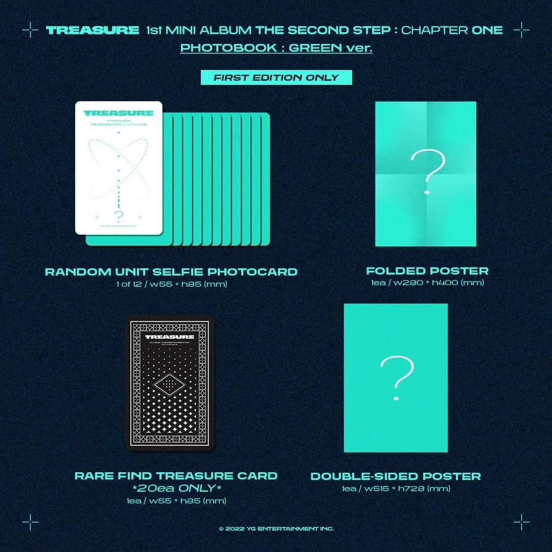 TREASURE - 1st Mini Album - The Second Step: Chapter One (Photobook Ver.) - EmpressKorea