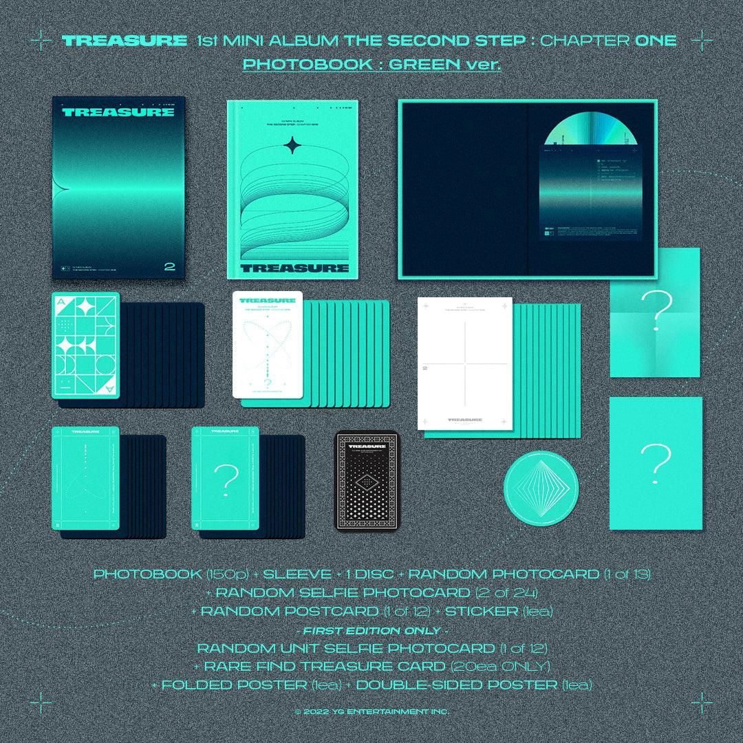 TREASURE - 1st Mini Album - The Second Step: Chapter One (Photobook Ver.) - EmpressKorea