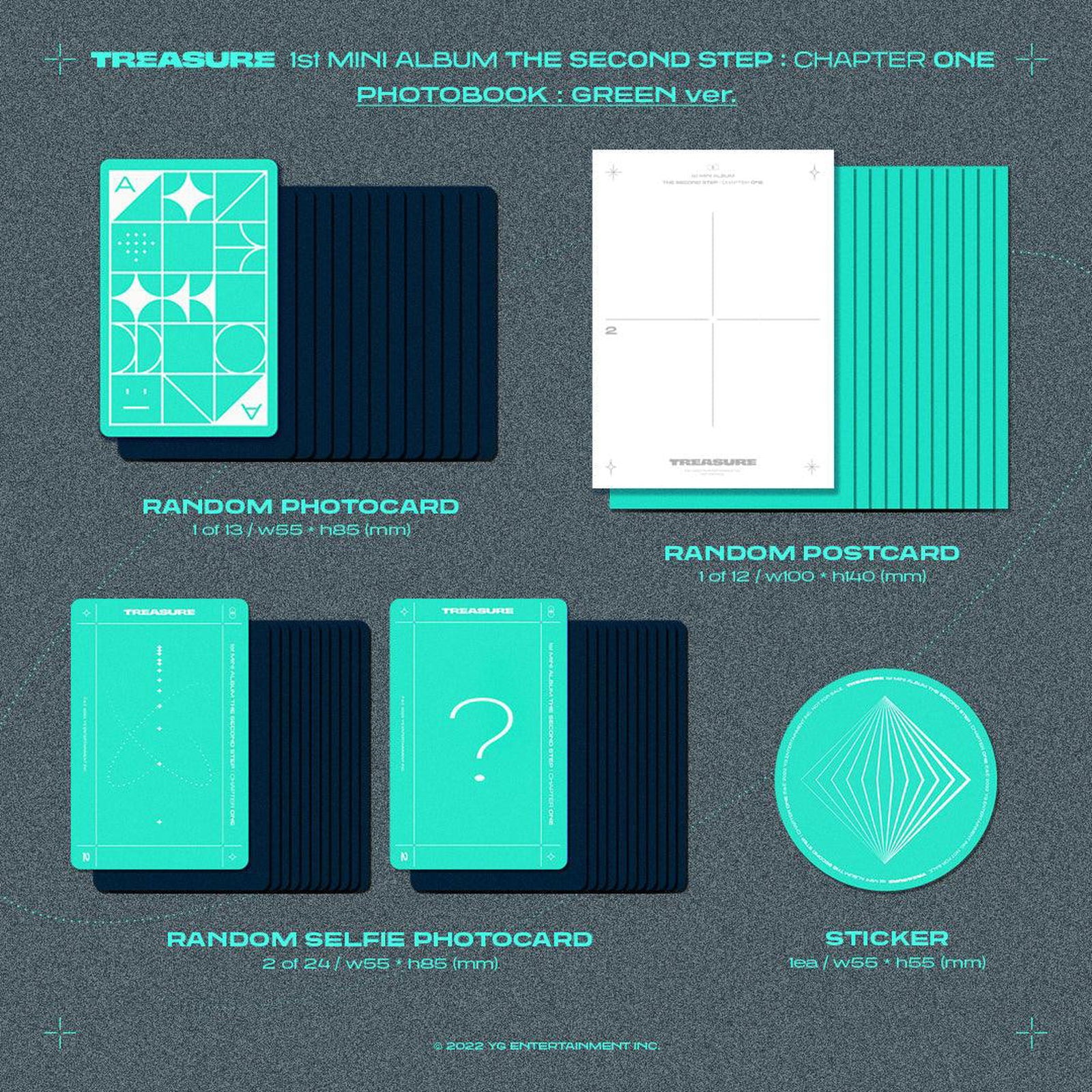 TREASURE - 1st Mini Album - The Second Step: Chapter One (Photobook Ver.) - EmpressKorea