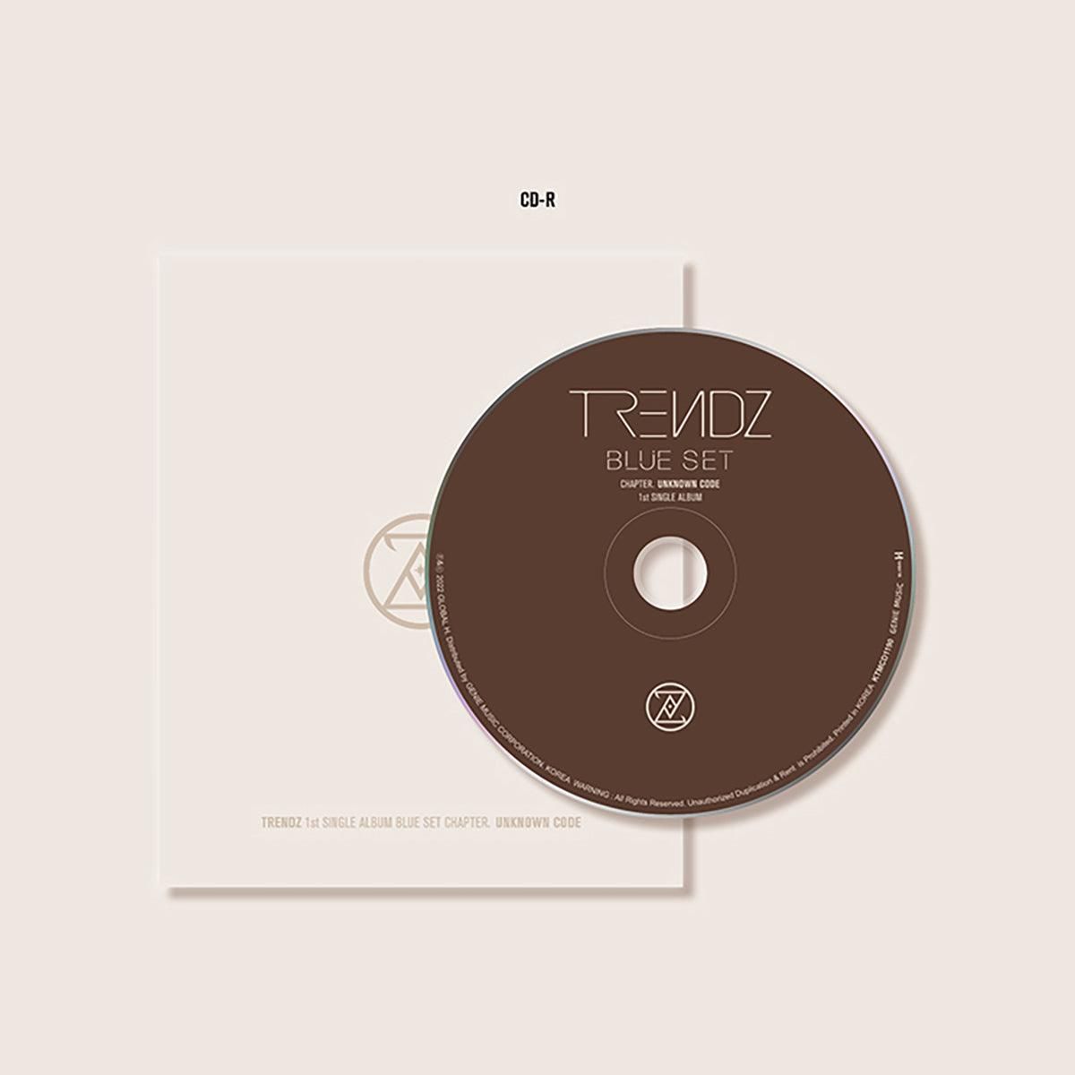 TRENDZ - 1st Single Album: BLUE SET Chapter. UNKNOWN CODE - EmpressKorea