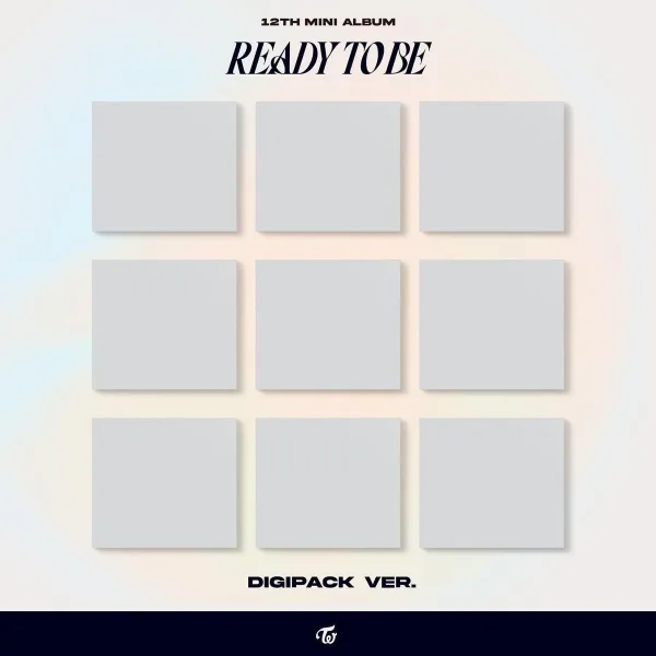 TWICE - 12th Mini Album: READY TO BE (Digipack Ver.) - EmpressKorea