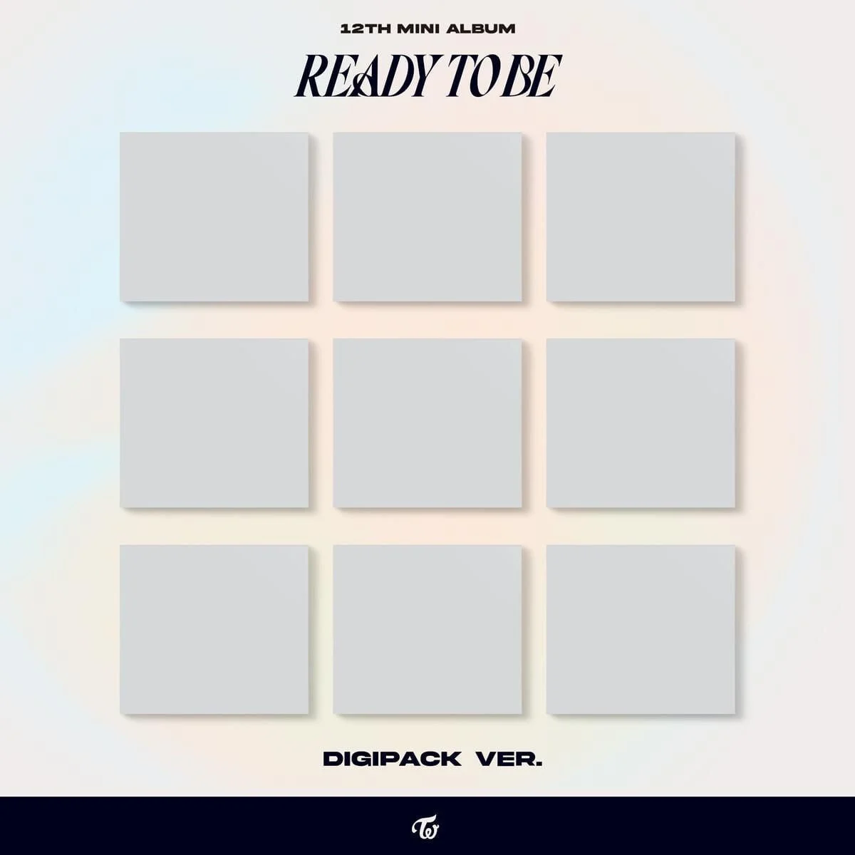 TWICE - 12th Mini Album: READY TO BE (Digipack Ver.) - EmpressKorea