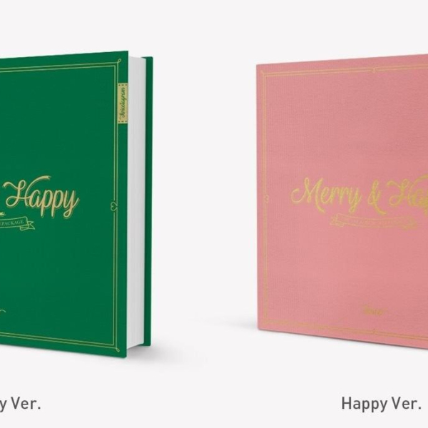 TWICE - 1st Album Repackage: Merry & Happy (Random delivery) - EmpressKorea