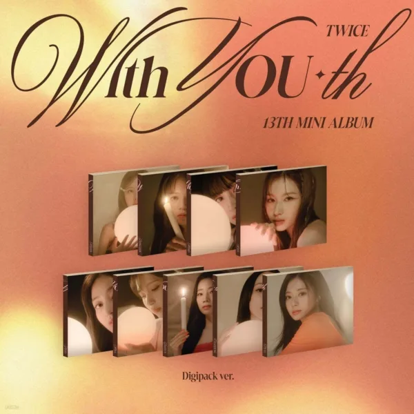 TWICE - Mini Album Vol. 13 : With YOU-th [Digipack ver.] - EmpressKorea