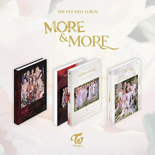 TWICE - Mini Album Vol. 9: MORE & MORE [1 type among A, B, C versions Random delivery ] - EmpressKorea