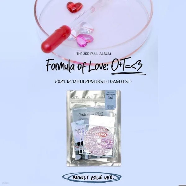 TWICE - VOL.3 Formula of Love:O+T=<3 (Result file ver.) - EmpressKorea