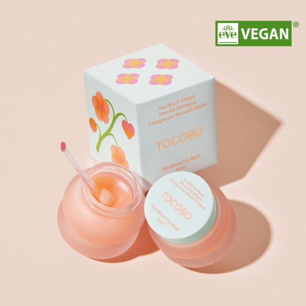 Tocobo Vita Lip Glazed Lip Mask 20mL - EmpressKorea
