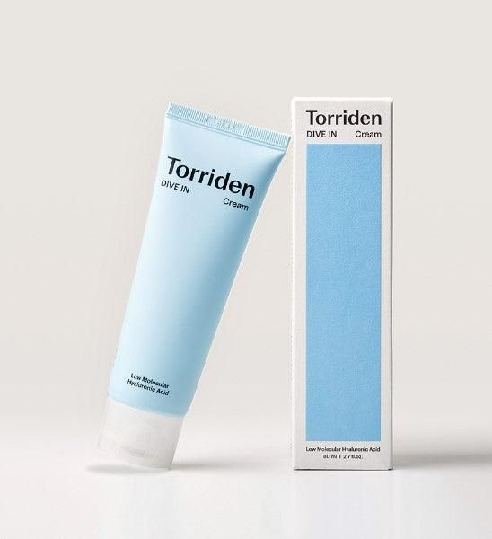 Torriden DIVE-IN Low Molecule Hyaluronic Acid Cream 80ml - EmpressKorea