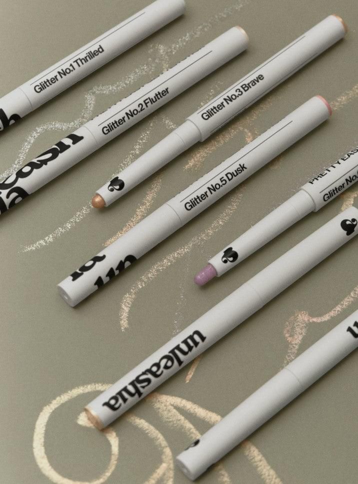 UNLEASHIA Pretty Easy Glitter Stick (7 Colors) 0.7g - EmpressKorea