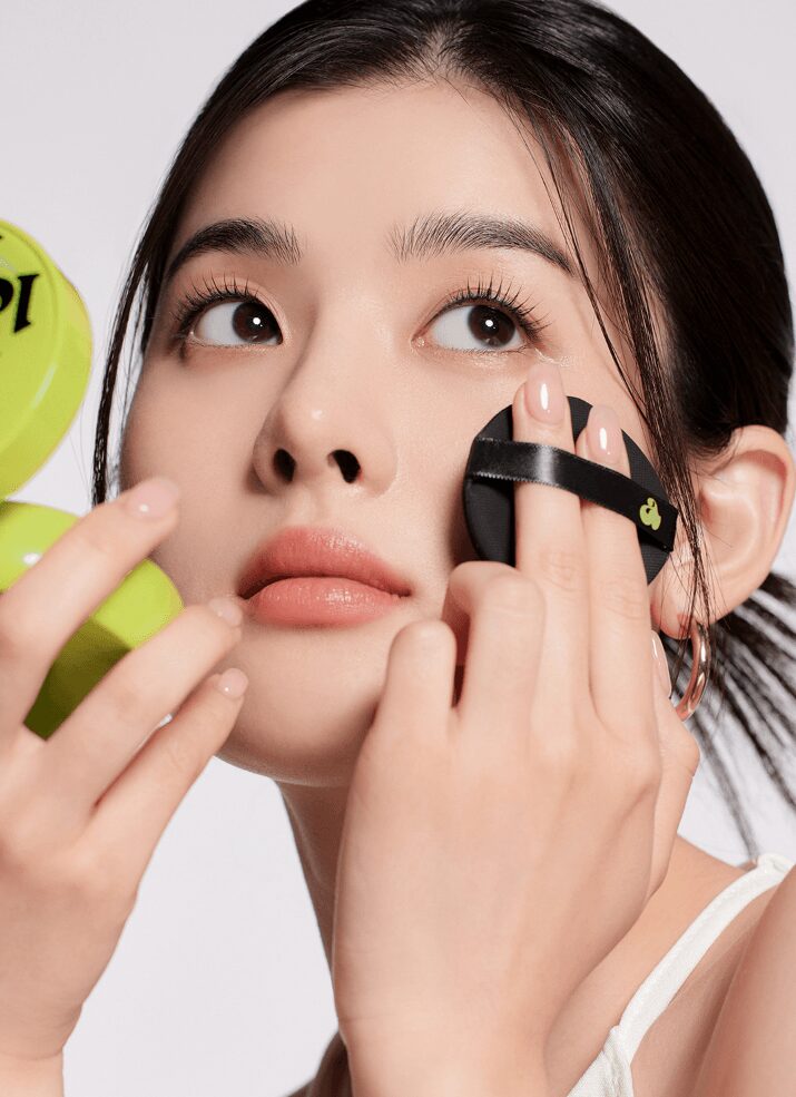 UNLEASHIA Satin Wear Healthy-Green Cushion SPF 30 PA++ (3 Colors) 15g - EmpressKorea