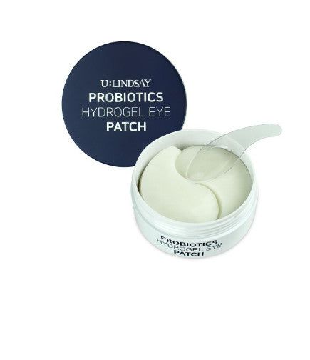 U:LINDSAY Probiotics Hydrogel Eye Patch 60patch 90g (Highly Concentrated 100% Essence Gel) - EmpressKorea