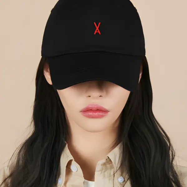 VARZAR Cap Hat VARZAR Logo Overfit Chino Ball Cap - EmpressKorea