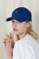 VARZAR Logo Ball Cap Navy - EmpressKorea