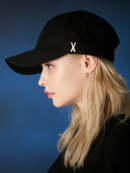 VARZAR Stud Logo Overfit Ball Cap - EmpressKorea