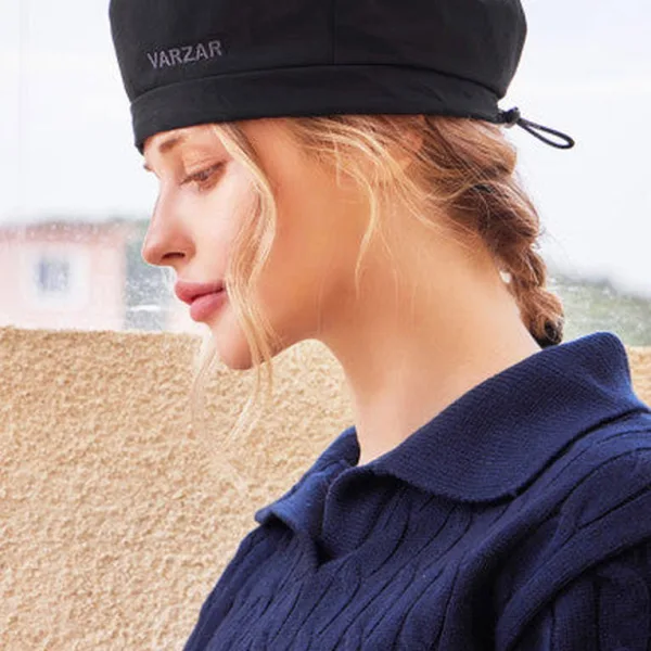 VARZAR logo string beret - EmpressKorea