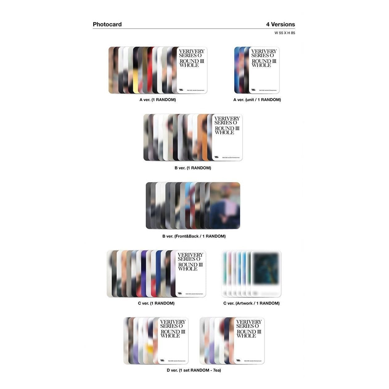 VERIVERY - 1st Full Album: SERIES O ROUND 3 WHOLE - EmpressKorea