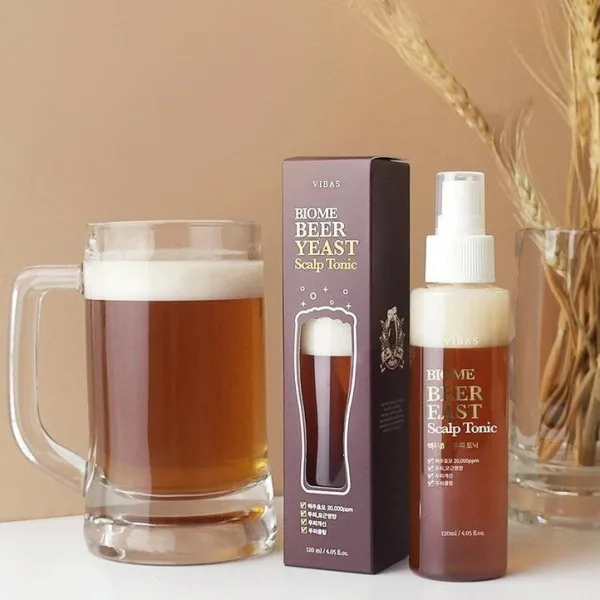 VIBAS Biome Beer Yeast Scalp Tonic 120ml - EmpressKorea