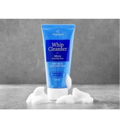 VITAHALO Micro Whip Cleanser 120ml*2EA - EmpressKorea