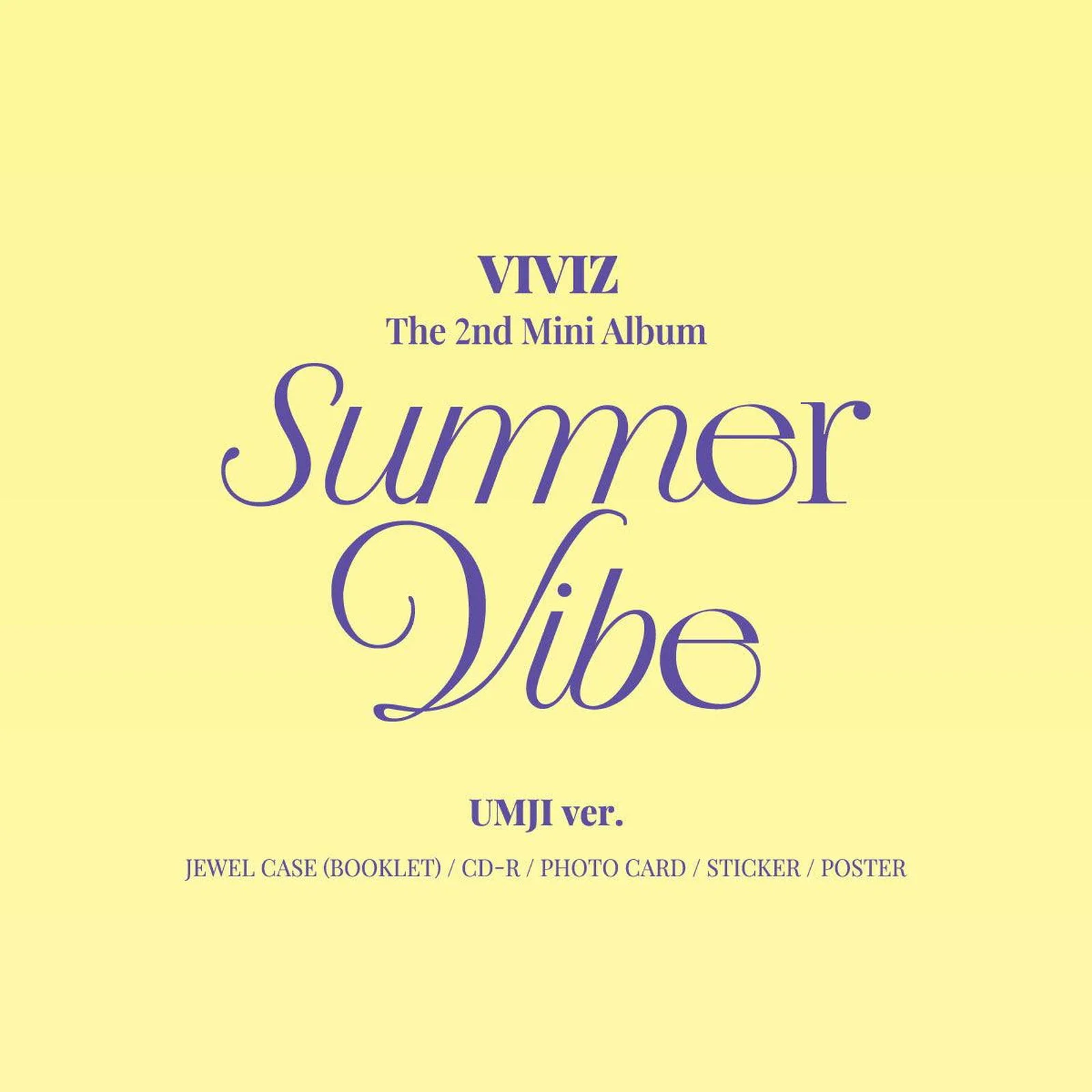 VIVIZ - 2nd Mini Album: Summer Vibe (Jewel Case Ver.) - EmpressKorea