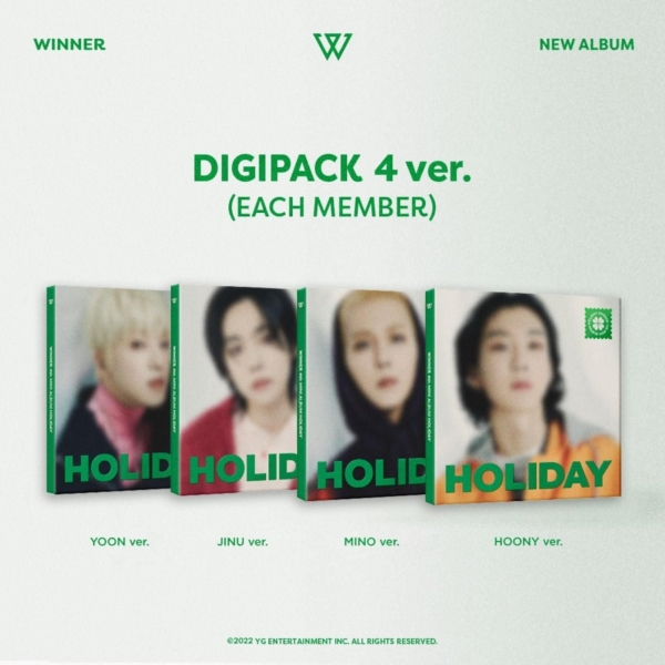 WINNER - 4th Mini Album: HOLIDAY (Digipack Ver.) - EmpressKorea