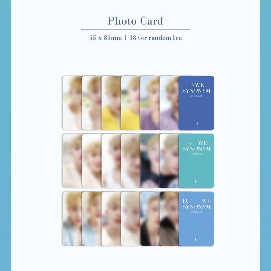 WONHO - 1st Mini Album: Love Synonym (#1) Right for Me - EmpressKorea